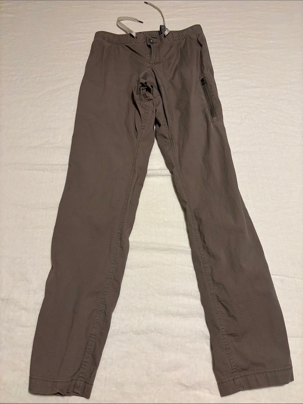 Vuori Women's Brown Stretch Drawstring Pants